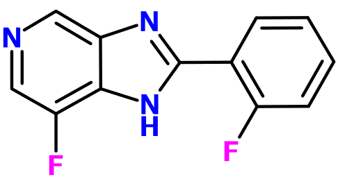 (图片) MC001946 7-Fluoro-2-(2-fluorophenyl)-1H-imidazo[4,5-c]pyridine